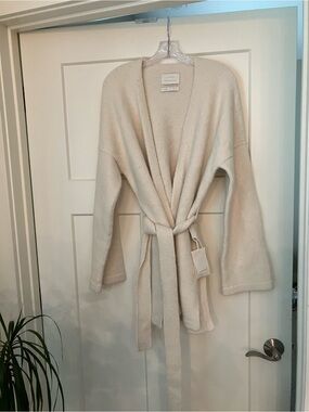NWT Lauren Manoogian Belted Cardigan Sweater